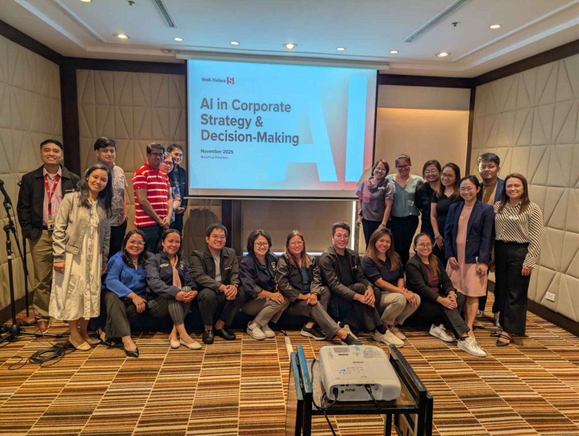 Artificial Intelligence on site training